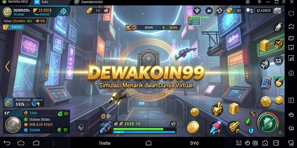 Tampilan gameplay menarik di DEWAKOIN99 dengan grafis yang memukau.
