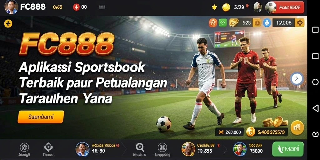 Gambaran visual menarik dari pengalaman taruhan di FC888.
