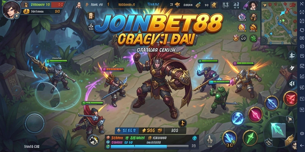 Tampilan gameplay seru dan strategis di JOINBET88.