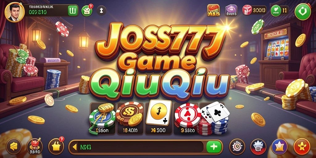 Tampilan gameplay QiuQiu yang seru dan menarik di JOSS777.