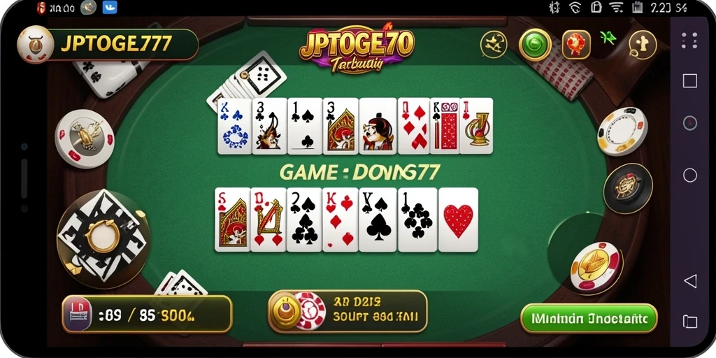 Gameplay seru dalam JPTOGEL77 dengan fitur interaksi pemain.