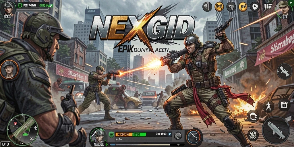 Tampilkan gameplay aksi mendebarkan dari NEXGID.